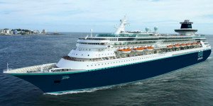 Paranaguá recebe navio com quase três mil pessoas a bordo