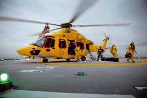 Maior helicóptero executivo do mundo desembarca em Paranaguá