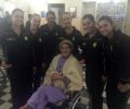 PM de Paranaguá leva carinho e atenção a moradores de lar de idosos